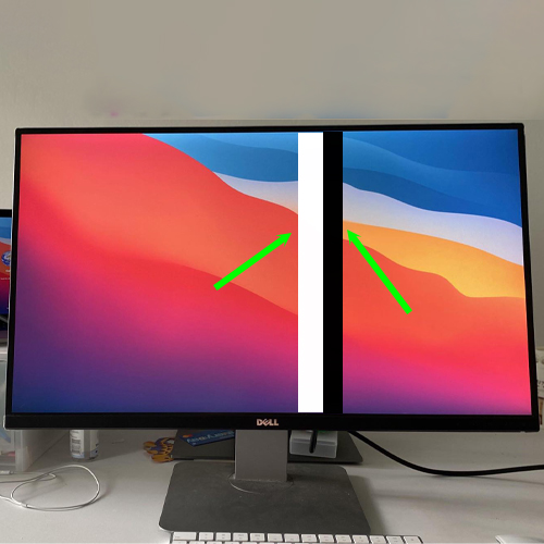 Sửa LCD sọc do COF