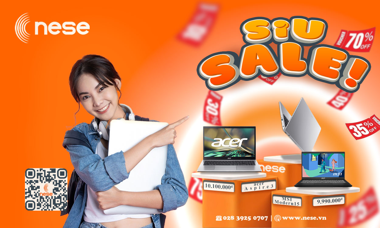 “💲SiU SALE💲” Ưu đãi tại NESE