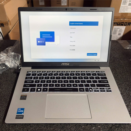 Laptop MSI Modern 14 F13MG-466VN (16GB) (i5-1334U | 8GB+8GB TEA DDR-3200 | 512GB SSD | UMA | 14" IPS FHD | Win11 | Bạc | Túi)