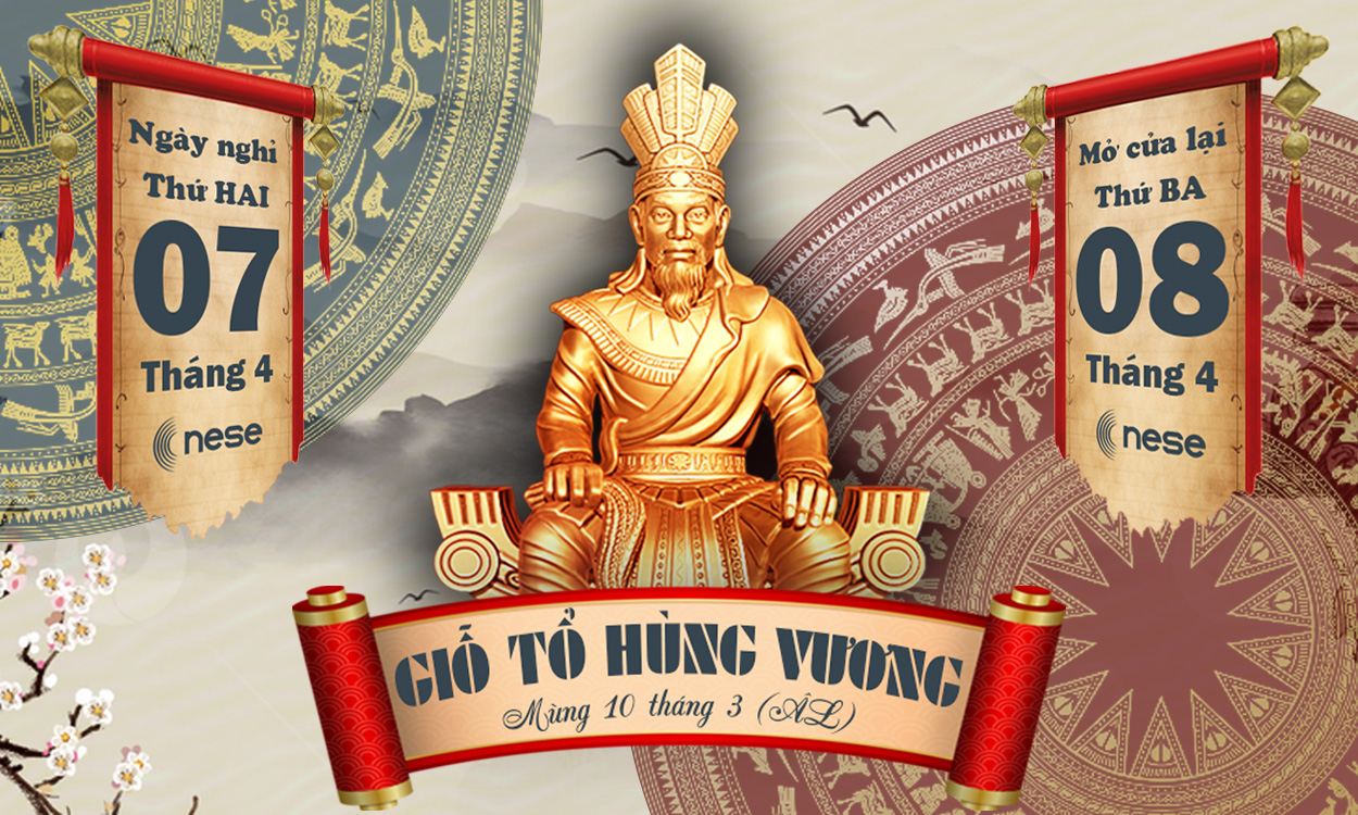 THÔNG BÁO: LỊCH NGHỈ GIỖ TỔ HÙNG VƯƠNG 2025
